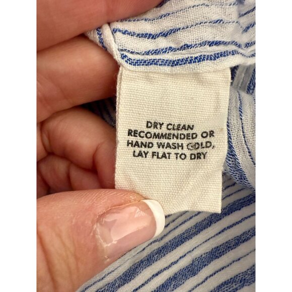 Apiece Apart Nissi Tiers Maxi Dress Blue - Size 2 - Picture 7 of 9